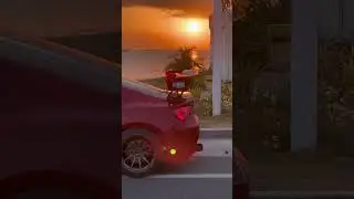 Add work description... .#Share a photo of your beloved car#Sunset#By the seaside#Modified