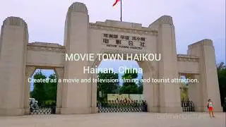 MOVIE TOWN HAIKOU, CHINA, Artificial Town made for movie/tele filming location & tourist attraction