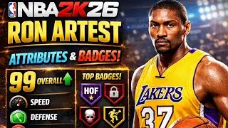NBA 2K26 Ron Artest IS Unstoppable