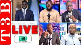 🛑Adresse à la Nation de Diomaye : plateau spécial avec Clédor,   Moustapha Mbaye & Omar Diop