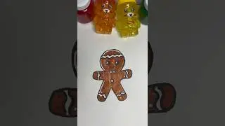 How to Draw a Cute Gingerbread Man - Easy Step by Step for Kids