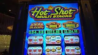 LoneWulfRick # 511 - HOT SHOT MULTI STACKS SLOT MACHINE - FIRST TIME PLAYING GAME