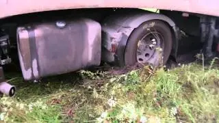 Разворот на полянке
