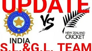 INDA VS NZA TEST MATCH, UPDATE S.L. & G.L. TEAM