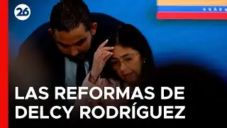 🇻🇪 DELCY RODRÍGUEZ IMPULSA UNA REFORMA PETROLERA EN VENEZUELA | Buscan atraer nuevas inversiones