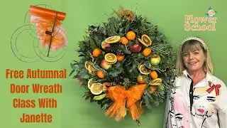 FREE Live Autumnal Wreath Making Class