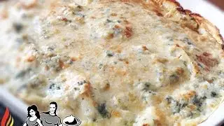 How to make healthy, low calorie, low fat spinach and artichoke dip