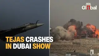 Dubai Tejas Plane Crash: India's Tejas Crashes at Dubai Air Show |  Pilot Status Unknown