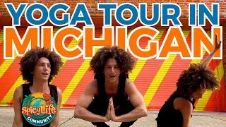 Тур по Детройту ❤️ Йога, любовь и позитив в Мичигане 🇺🇸🇨🇷 Сообщество Spicy Life 🌶❤️🦅