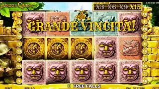 🎰 BIG WIN su BONUS GONZO'S QUEST! 🏆