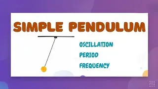 Simple Pendulum &mdash; LearnStalk Physics
