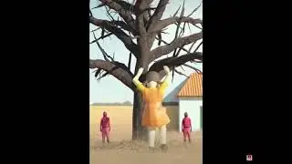Squid game doll dancing to coffin dance! 😂