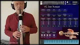 Roland Aerophone AE-30 Pro and VG Jazz Trumpet sound library. Brass and woodwind vst plugin.
