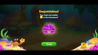 🏆Fishdom: Team Tournament - First Place🥇 01/11/2021