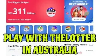 THELOTTER AUSTRALIA 2024 PLAY MEGA MILLIONS POWERBALL LIVING IN AUSTRALIA THELOTTER