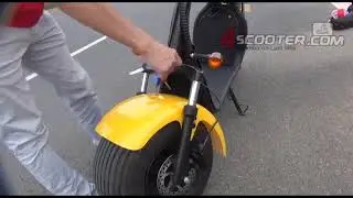2 Wheels Adult Bike Air Board 500 Watt Foldable Electric Scooter Es5014 with EEC Approved, Electric