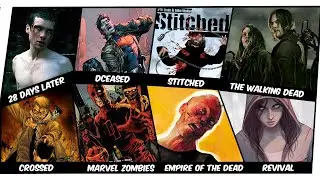 Comic's Zombies Universes Explained in less than 10 Minutes