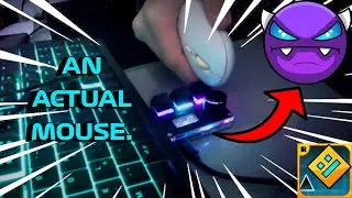 I Beat This Geometry Dash Demon Using a Mouse!... Quite Literally. (Geometry Dash)