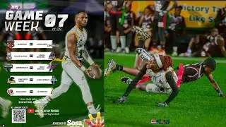 Showtime Flag Football Week 7  | Panthers  Vs Rebels | Warriors, Knights, Raptors All in Action |