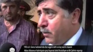 Gəncə hadisələri zamanı həlak olan əsgərlərin dəfni