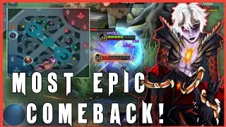NO MORE TOWER? Intense Battle! Most epic comeback Dyrroth.