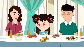 Heri Đi Ăn Tân GIa Và Được Ba Dạy Học - Hoạt Hình Việt Nam