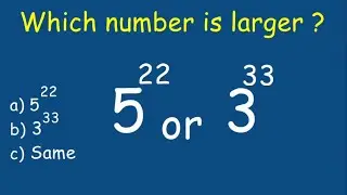 Can you find the larger number?