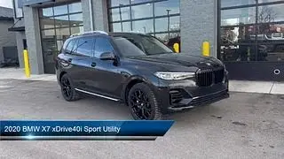 2020 BMW X7 xDrive40i Sport Utility Indianapolis  Carmel  Fishers  Noblesville  Zionsville  McCordsv