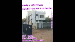 Individual house in Salem #bankauctionproperties #bankauction #bankproperty #shorts