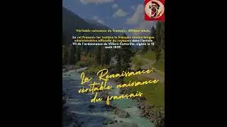 PETIT R&Eacute;SUM&Eacute; SUR L' HISTOIRE DE LA LANGUE FRAN&Ccedil;AISE