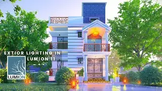 Lumion tutorial for beginner | Lumion exterior rendering.