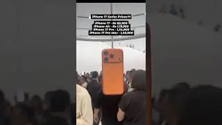 iPhone 17 Series First Look and Price😜 #iPhone17 #iPhone17ProMax #iPhone17Pro #iPhone17Series