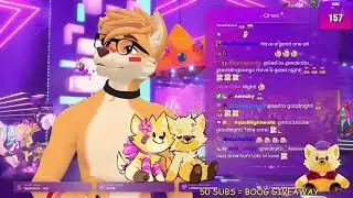 ⭐FURRY BOYS NIGHT OwO - MARIO KART WORLD w/ @reefruff @skaifox @aydanfox - BOOG PLUSH HERE !boog⭐