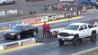 2012 Chrysler 300 SRT8 vs Cummins Turbo Diesel Ram