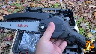 Unboxing and How to Use the Prodcyc Mini Chainsaw with Tips