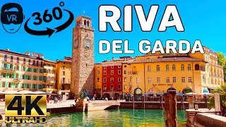 GARDASEE | RIVA | LAKE GARDA  ITALY -4K 360&deg; VR WALKING TOUR