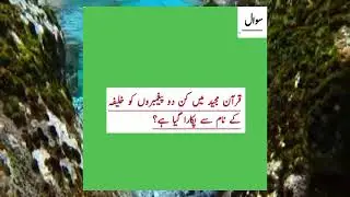 Kya jannat mein bhi shaadi aur nikaah hota hai || paheliyan SA 