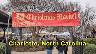 Visiting the Christmas Market at Olde Mecklenburg Brewery - Charlotte, NC