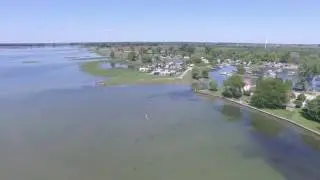 Aerial Paddle Boarding at Mitchell's Bay