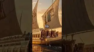 Cleopatra's Barge: Floating Palace of Opulence #history #facts #cleopatra #historyfacts