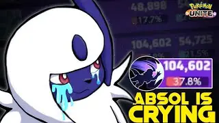 ABSOL IS STILL CRYING AFTER PLAYING THIS SOLO QUEUE MATCH 🤧 | POKEMON UNITE