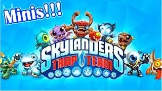 Skylanders: Trap Team Minis (aka) Sidekicks! - Drobit, Spry, Hijinx, and more! - 1/2