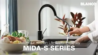 BLANCO MIDA-S Series, Stylish Kitchen Mixer Taps for Everyday Convenience