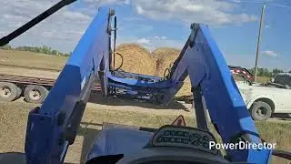 New Bale Rack For The Gooseneck Trailer 