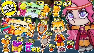 UPDATE!! ALL SECRETS MATCH POINT and HIDDEN HOOPS UPDATE IN AVATAR WORLD // GAMEAVATARS // PAZU 
