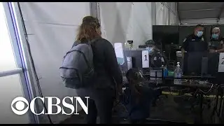 CBS News Exclusive: Inside a Department of Homeland Security facility for asylum-seekers in Texas