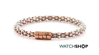 Guess Jewellery Ladies' Rose Gold Plated Bangle (UBB81334)