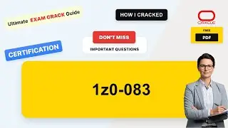 Crack the ORACLE 1z0-083: Oracle Database Administration II 2026 Real Exam Questions