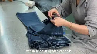 Behind the Scenes: How Our Jeans Are Made – From Denim Fabric to Finished Fit