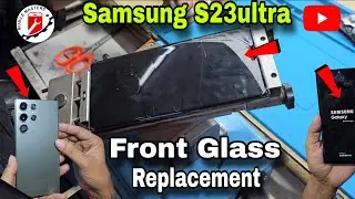 Samsung S23ultra front glass replacement #samsungs23ultra #mobilemasters